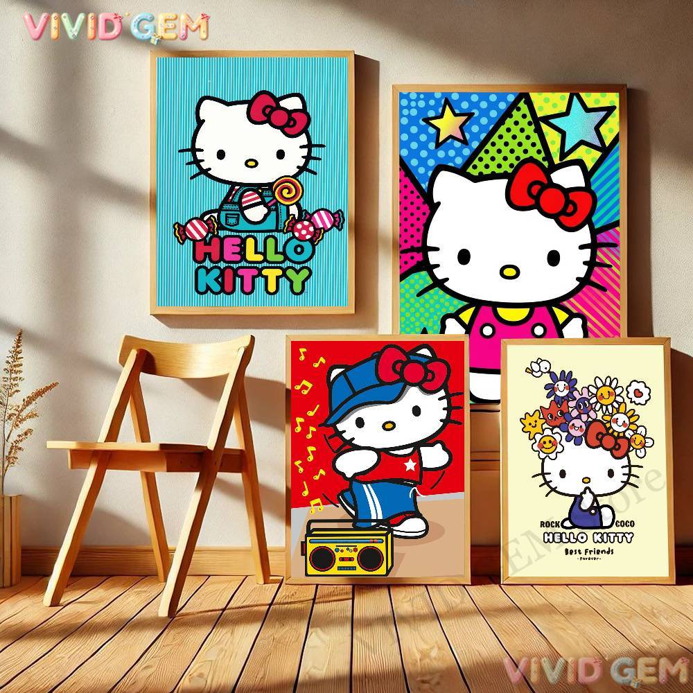 Embroidery Embellishments - VIVID GEM 5D diamentowy obraz Sanrio