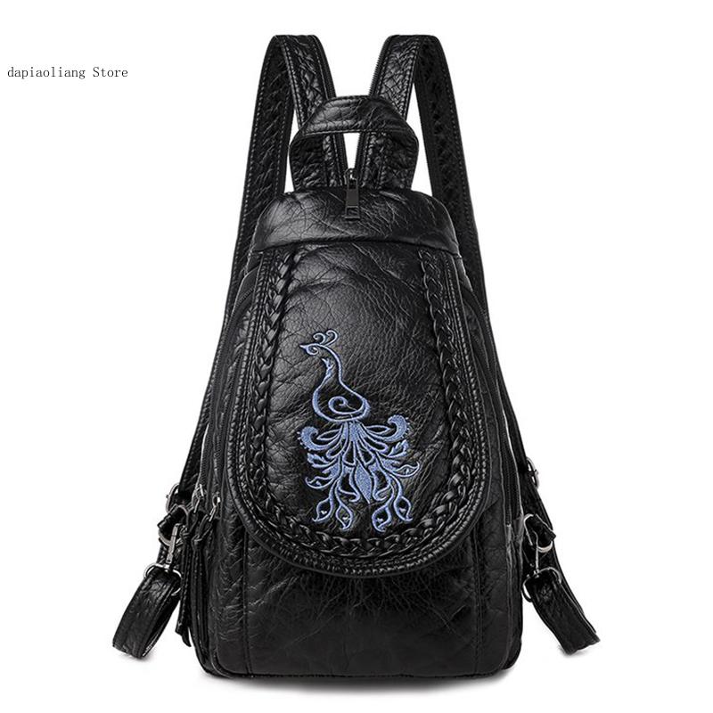 Applique Patch Flower - Kobiety mała torba na klatkę piersiową