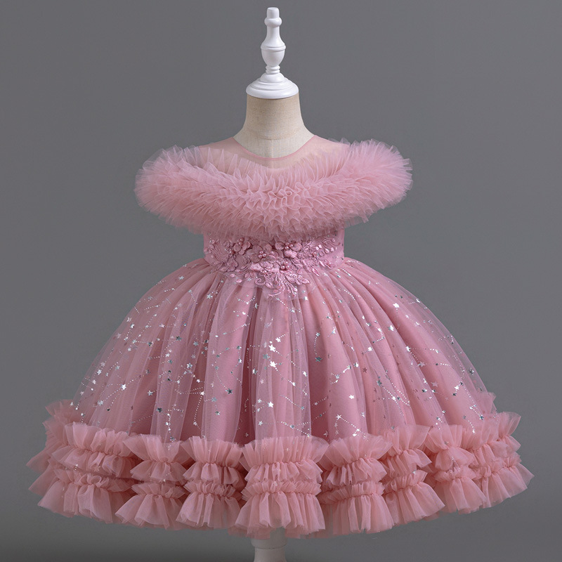 Modna sukienka księżniczki dla – Lace Ribbon Trim recenzja i cena