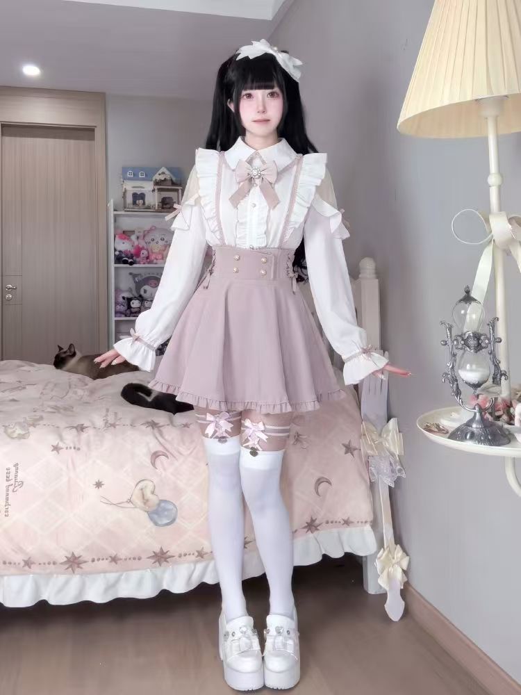Japoński zestaw Sweet Lolita 2 – Elastic Lace Trim recenzja i cena