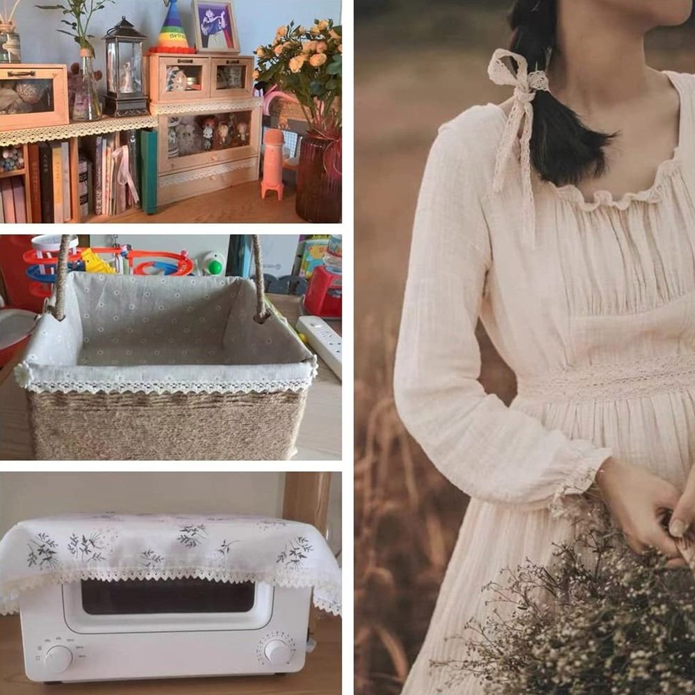 Odzież, tkanina do szycia, kos – Lace Ribbon Trim recenzja i cena