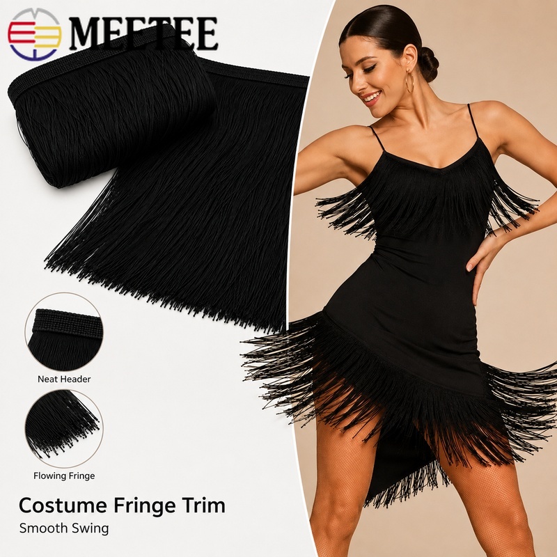 1/2/3M 50cm Frędzle z chwostam – Fringe Ribbon Sewing recenzja i cena