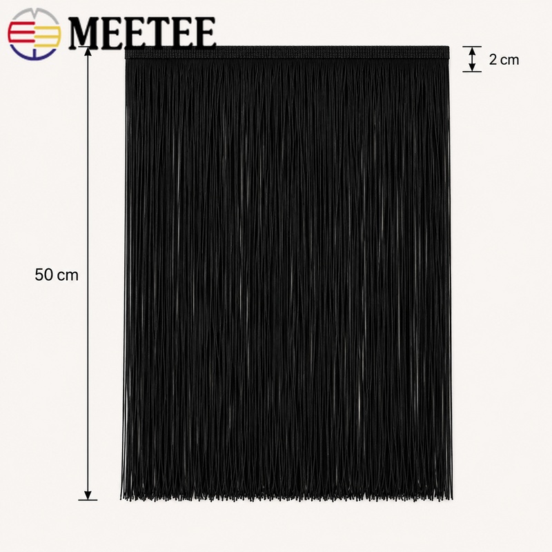 1/2/3M 50cm Frędzle z chwostam – Fringe Ribbon Sewing recenzja i cena