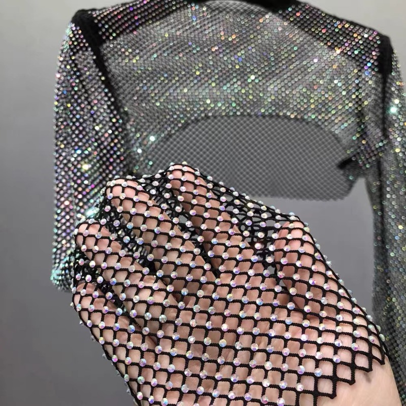 50x120cm siatka do szycia dżet – Crystal Mesh Fabric recenzja i cena