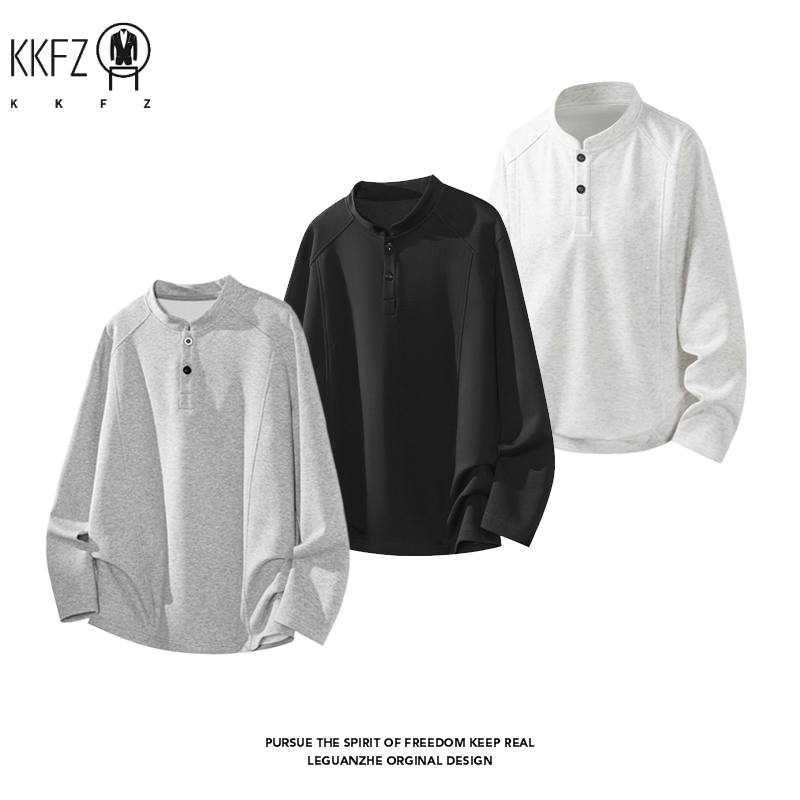 Męska bluza Henley z rękawem r – Embellish Knit recenzja i cena