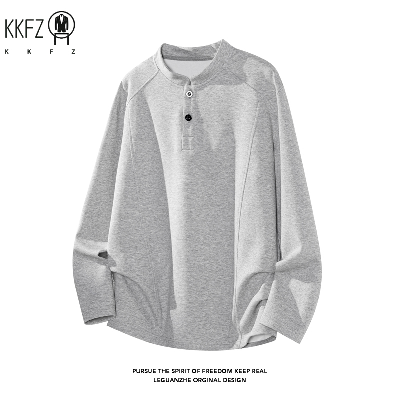 Męska bluza Henley z rękawem r – Embellish Knit recenzja i cena