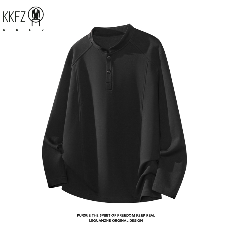 Męska bluza Henley z rękawem r – Embellish Knit recenzja i cena