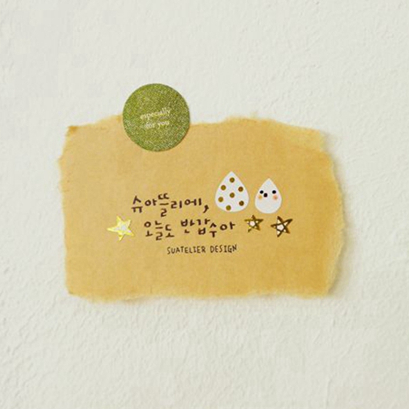 Korea Suatelier Naklejki Kropl – Embellishments For Scrapbooking recenzja i cena