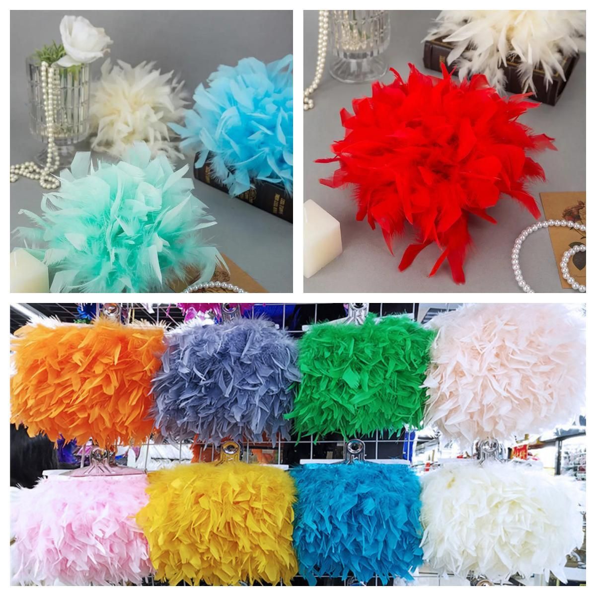 Naturalne pióra marabuta z ind – Feather Trim Marabou recenzja i cena