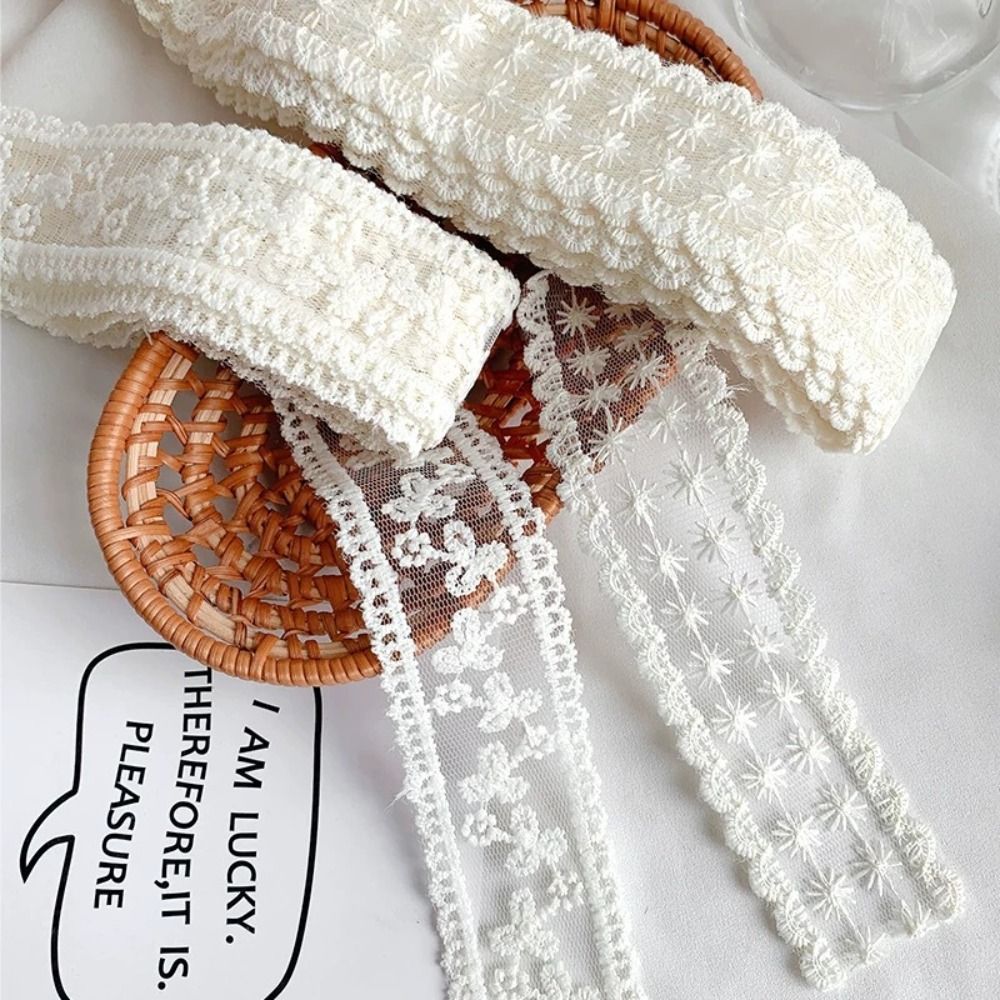 5 jardów czystej bawełnianej t – Lace Ribbon Trim recenzja i cena