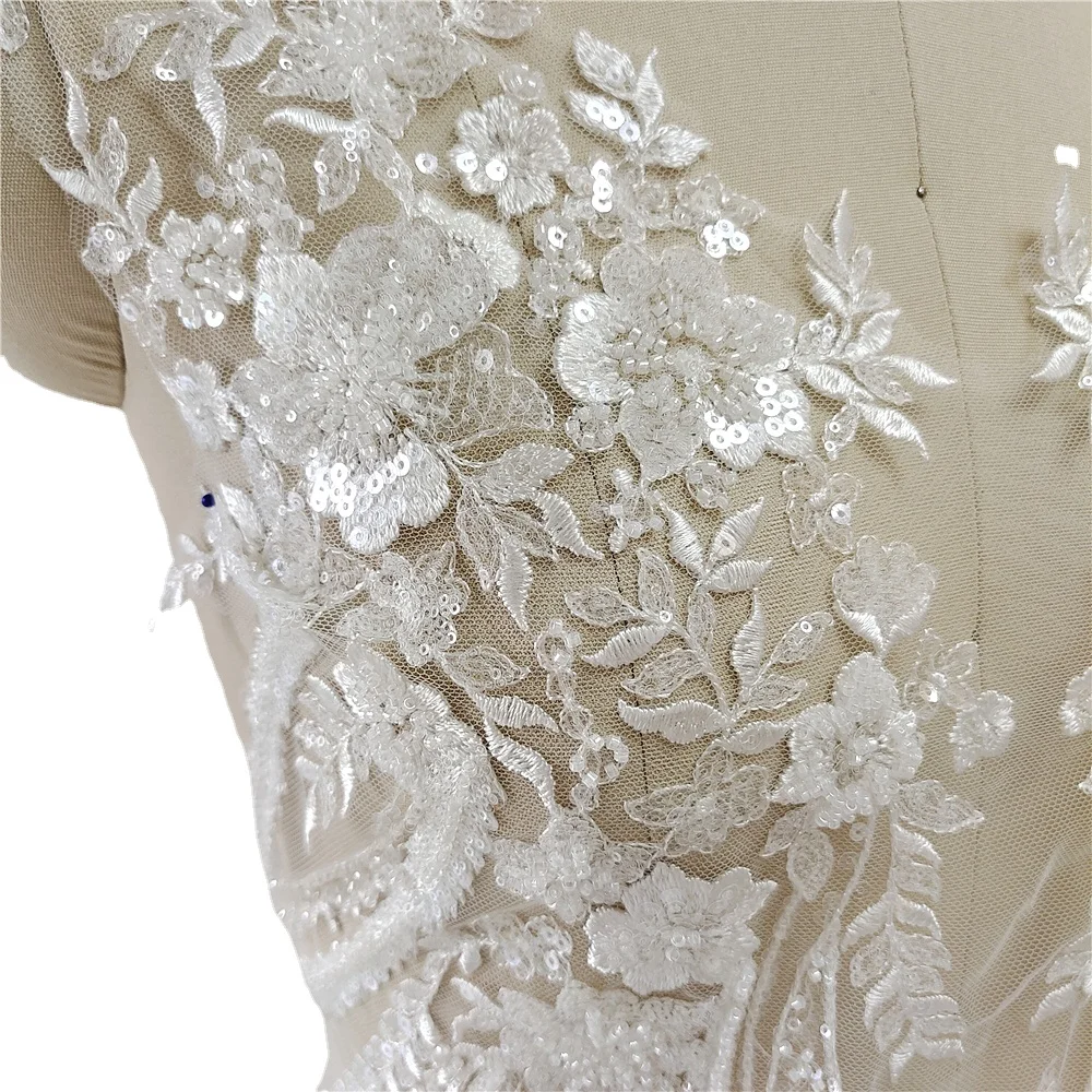 Nowe aplikacje do sukni ślubne – Applique Patch Flower recenzja i cena