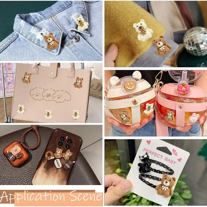 10/30/50 szt. Żywiczne misie k – Embellishments For Scrapbooking recenzja i cena